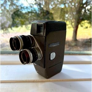 Canon Eight 8mm Movie Camera with 13mm, 25mm lenses